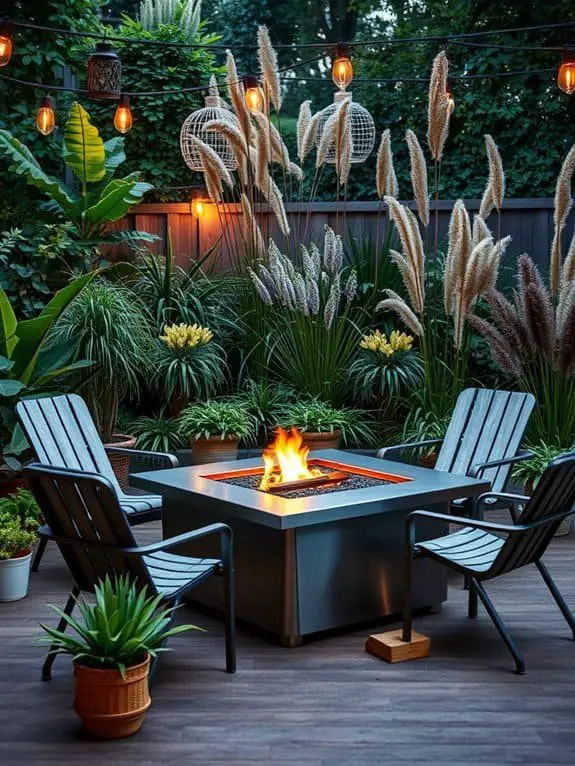 portable outdoor fire pits