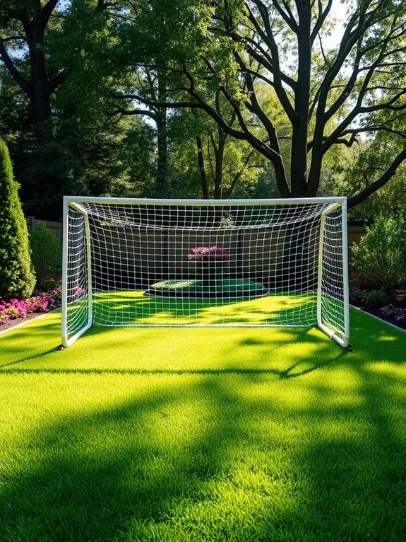 portable soccer goal equipment