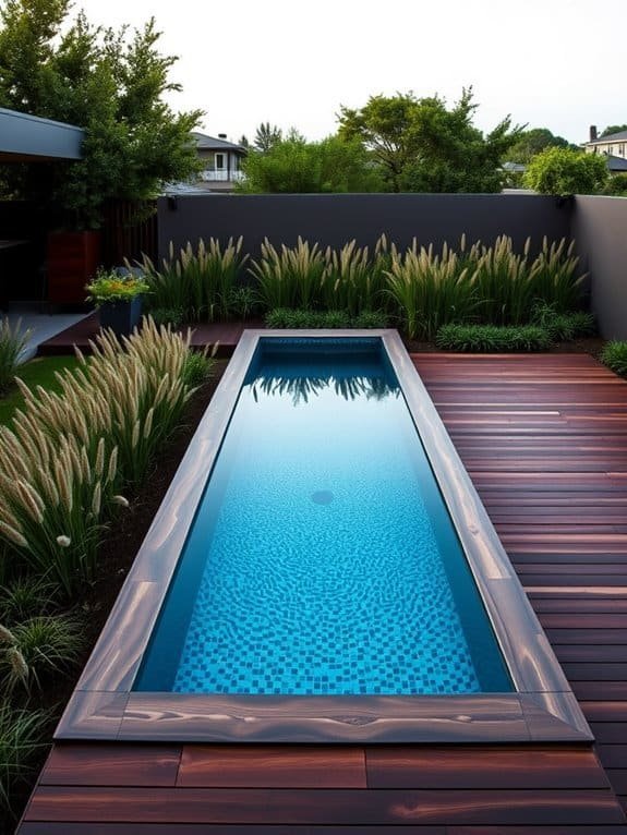 raised swimming area platform