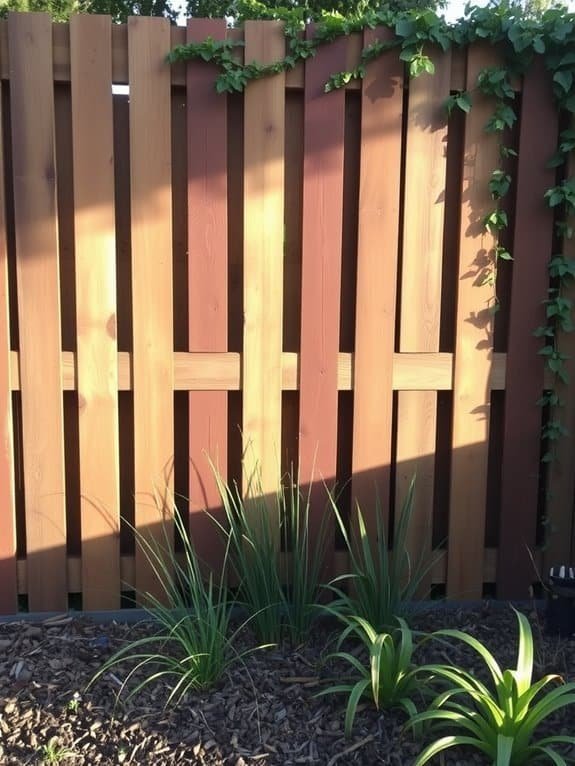 reclaimed wood barrier design