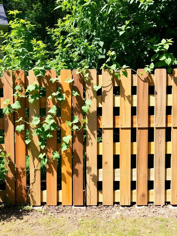 recycled wood fencing solution