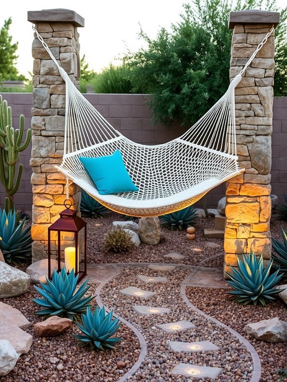 relaxing hammock getaway experience