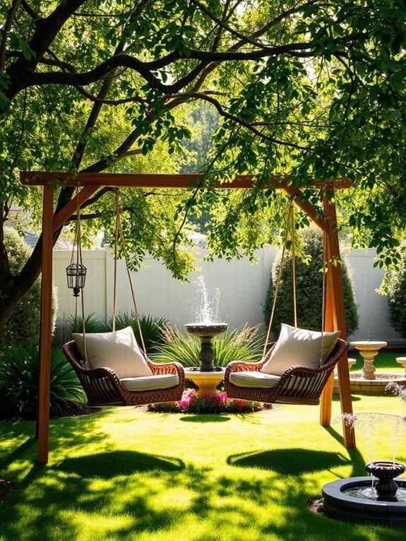 relaxing hanging seat options