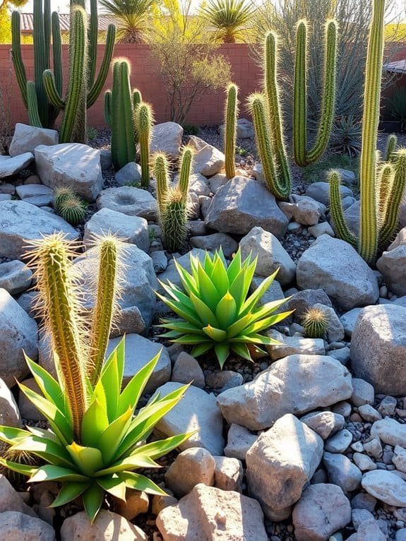 rock garden design elements