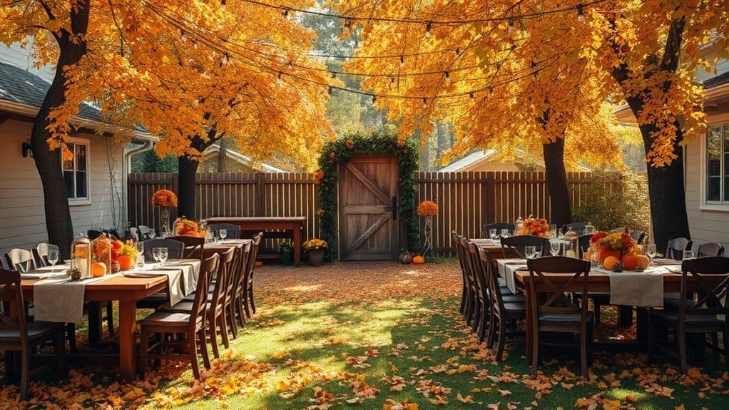 rustic charm fall wedding
