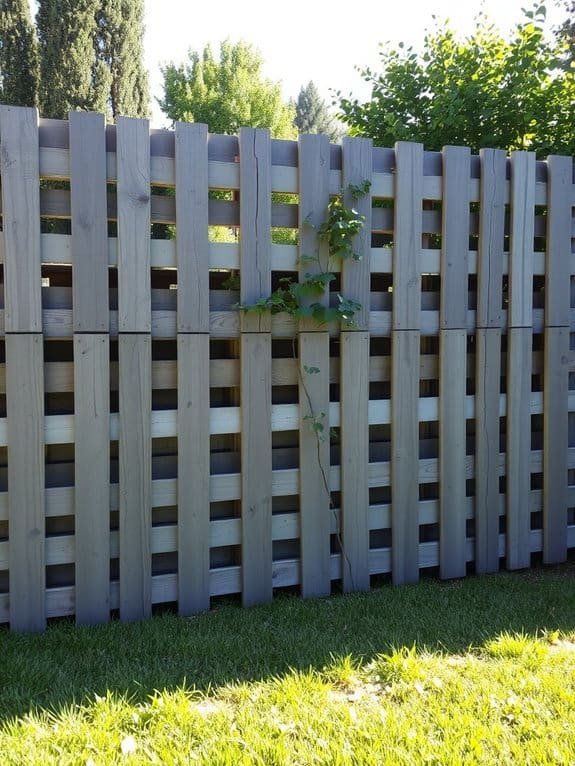 rustic reclaimed wooden pallets