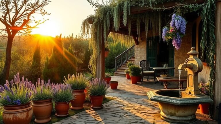 rustic tuscan landscape inspirations