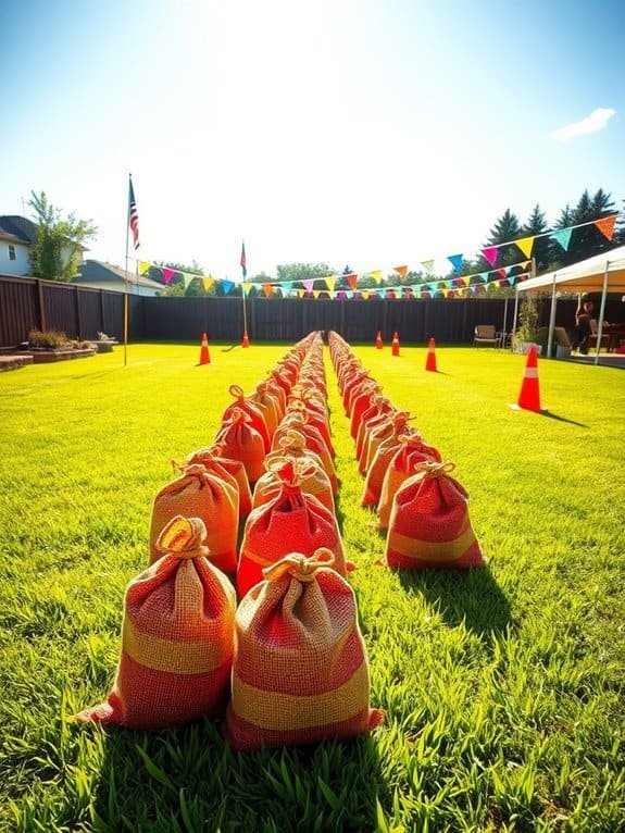 sack race competition event