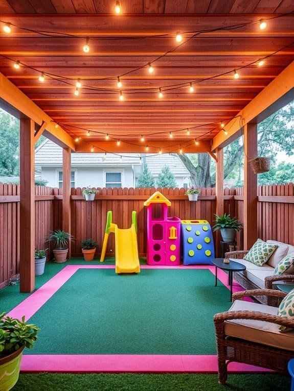 safe outdoor space for children