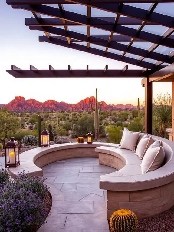 scenic seating with vistas