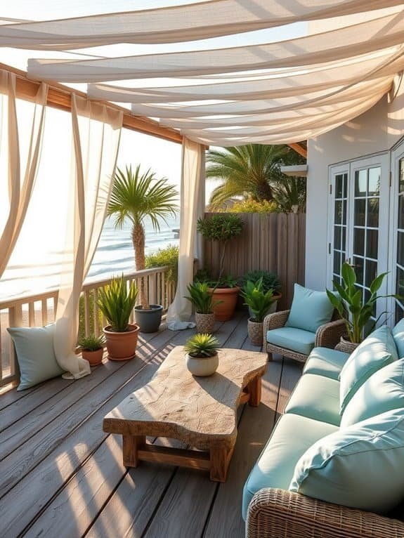 seaside inspired color scheme