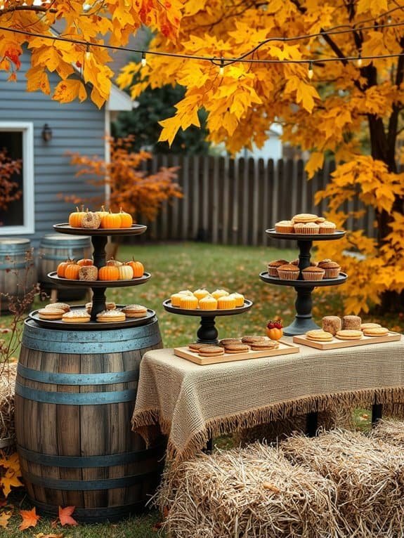 seasonal dessert display options