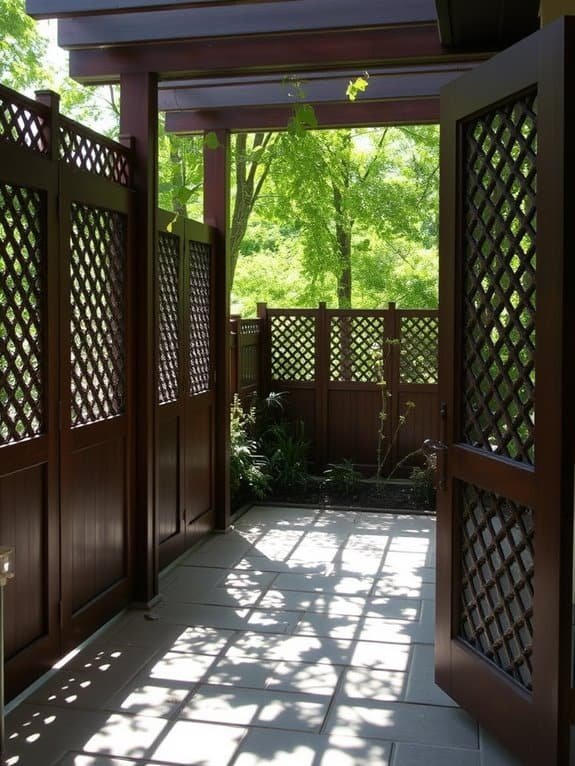 secluded outdoor space solution