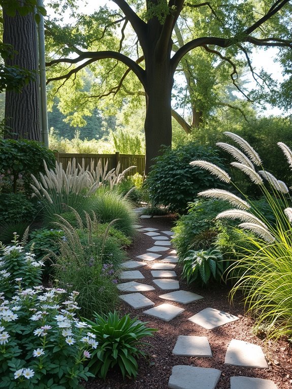 sections of native plants