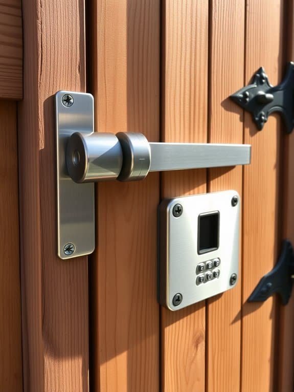 secure locking mechanisms system