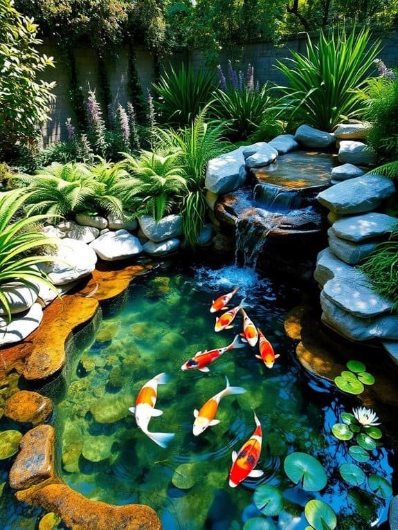 serene aquatic garden haven