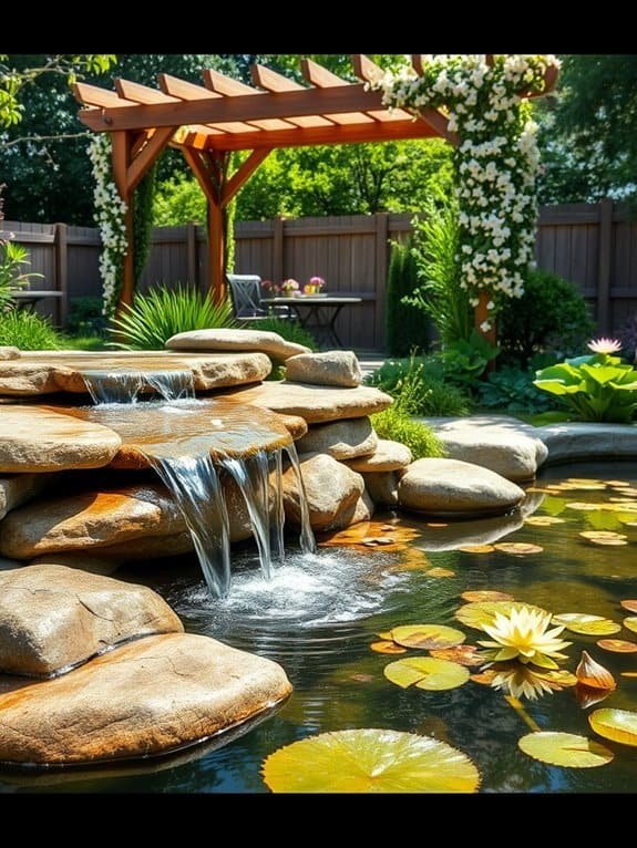 serene aquatic landscape design