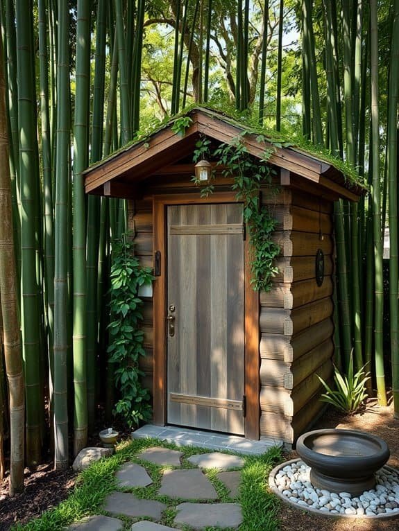 serene natural bathroom retreat