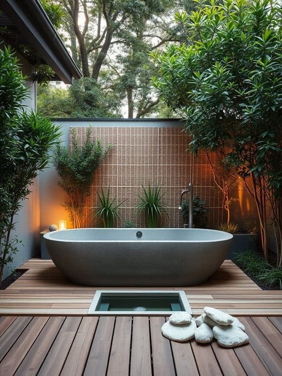 serene simple nature retreat