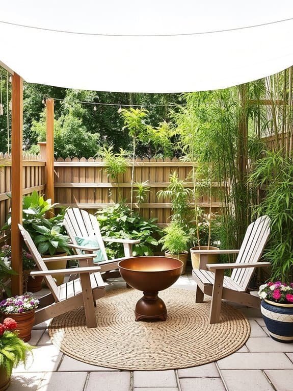 shade providing canopy structure