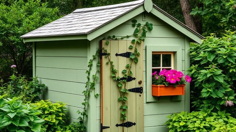 shed designs for storage