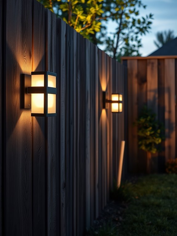 solar powered wall sconces