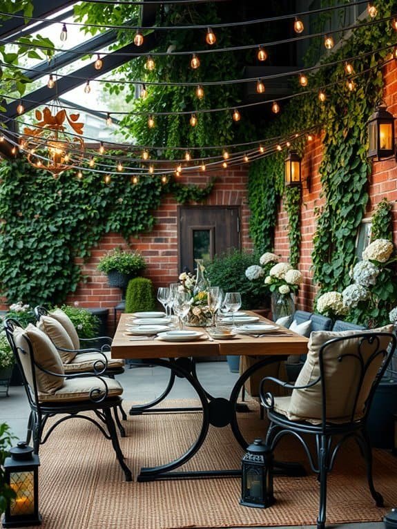 sophisticated al fresco experience