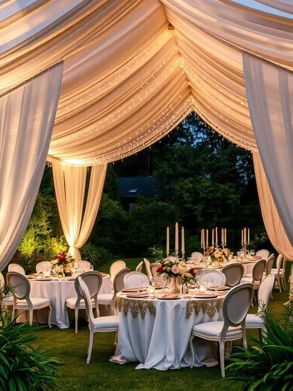 sophisticated outdoor celebration venue