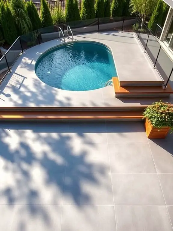 sophisticated tiled border design