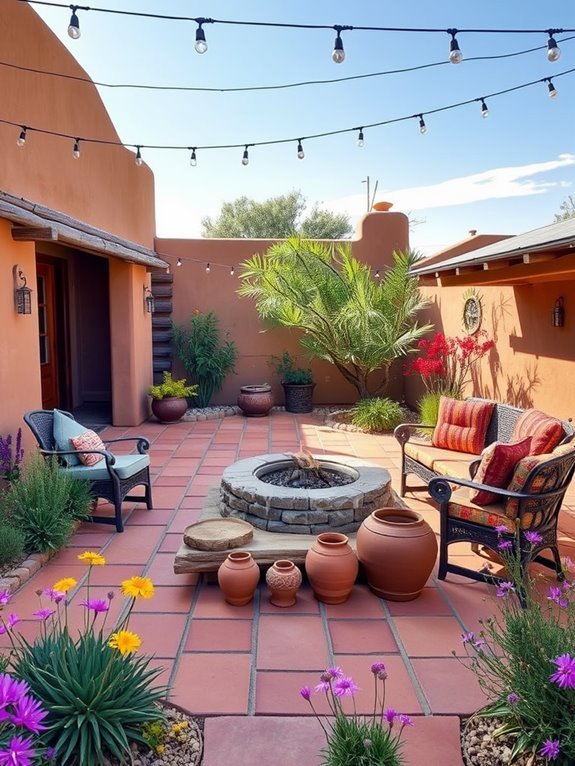 southwestern inspired outdoor spaces