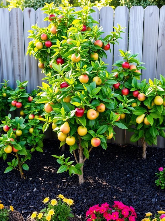 space saving fruit tree varieties