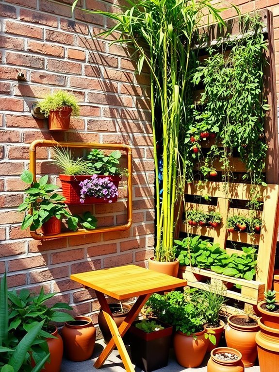 space saving plant cultivation