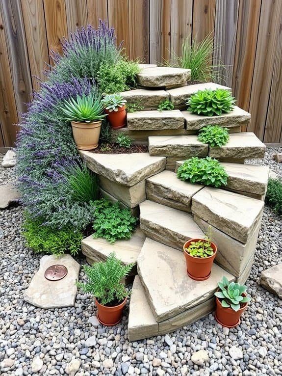 spiral garden for herbs