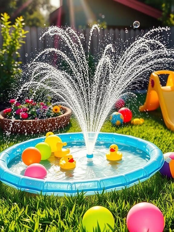 splashing fun filled water activities