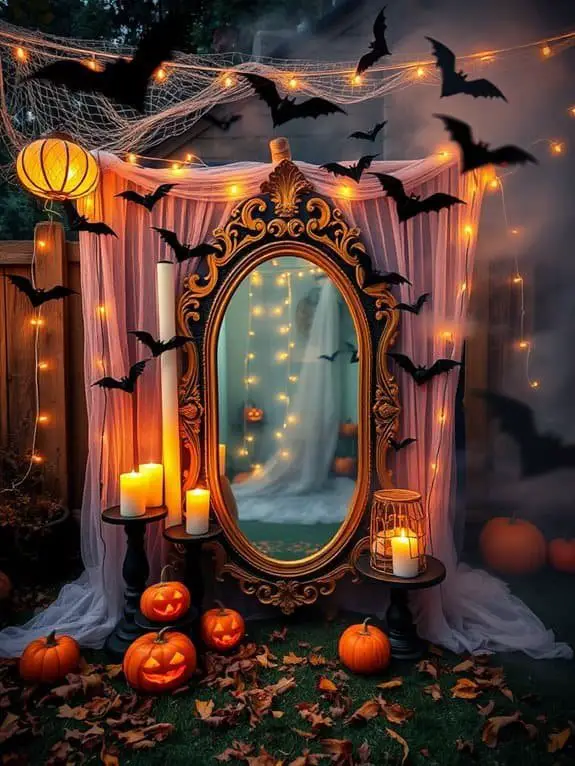 spooky costume photo fun
