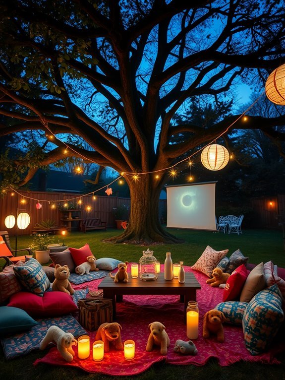 stargazing and storytelling together