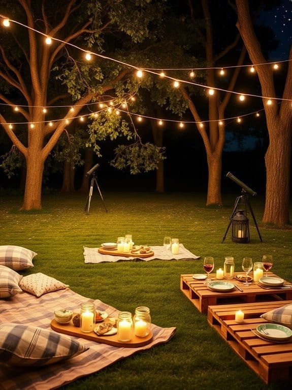 stargazing picnic experience outdoors