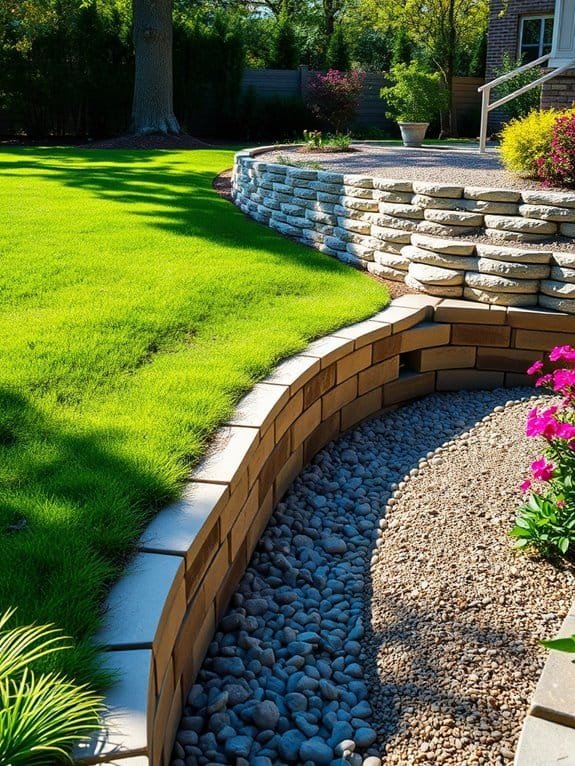 structural support for landscaping