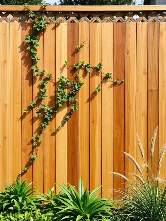 sturdy vertical wooden barriers