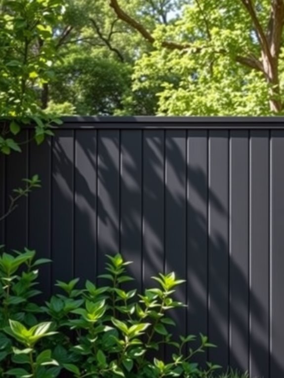 stylish dark gray shade