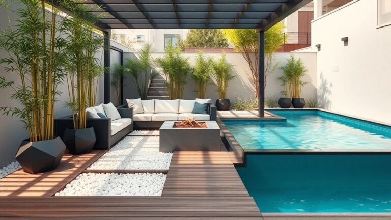 stylish modern backyard designs