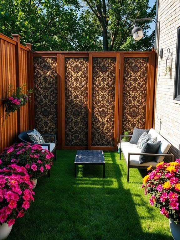 stylish outdoor privacy solutions