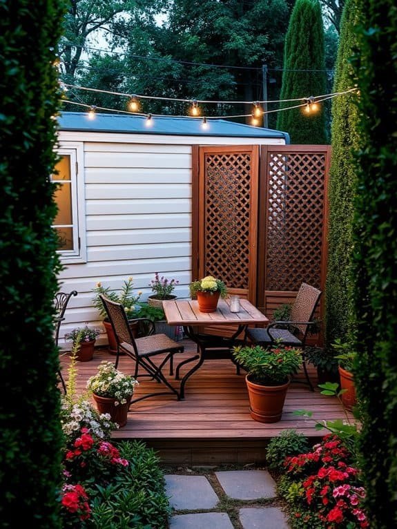 stylish outdoor privacy solutions