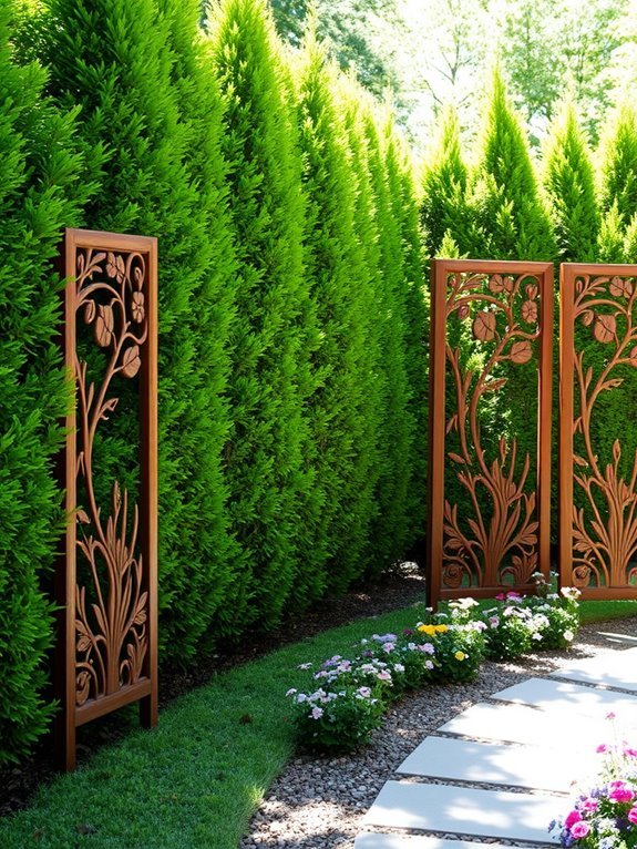 stylish outdoor privacy solutions