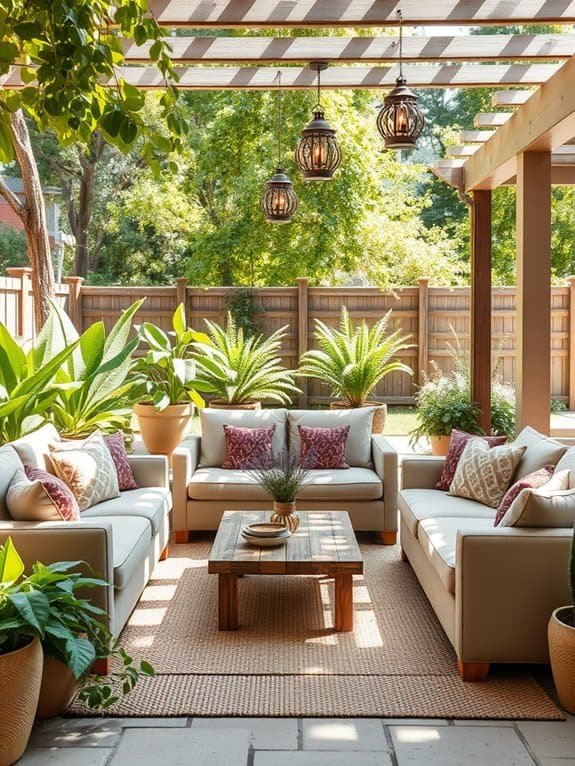 stylish outdoor seating options