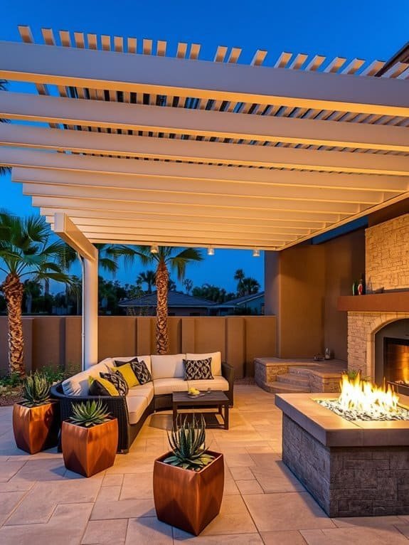 stylish outdoor shade structures