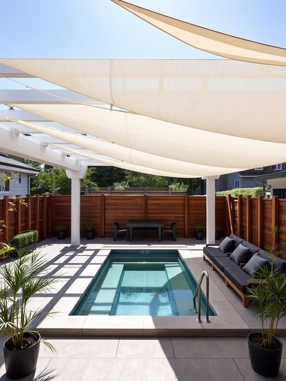 stylish outdoor sun protection