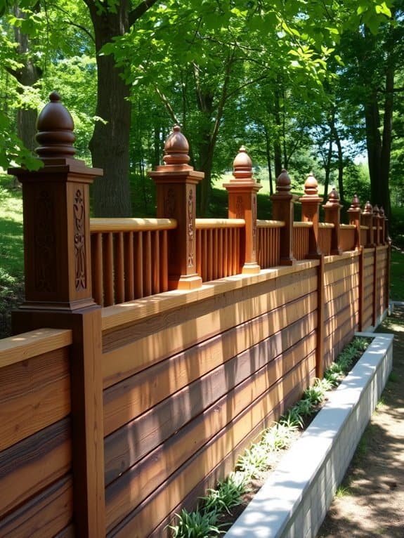 stylish structural wooden design