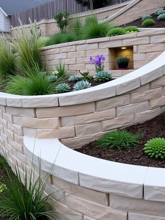 stylish textured concrete surfaces