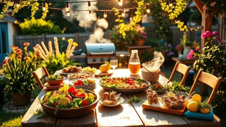 summer backyard cookout ideas